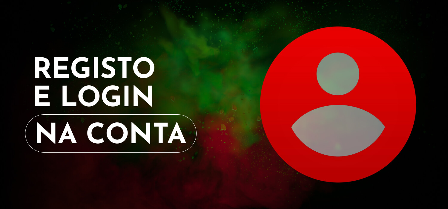 Registo e Login na Conta